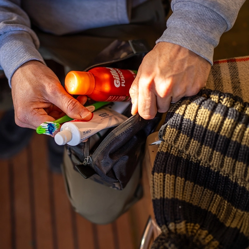Korda Dark Kamo Wash Bag